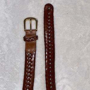 L.L. Bean Braided Leather Belt
